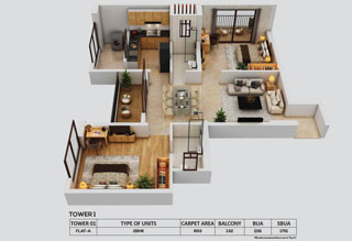 Urban Sereno 2bhk